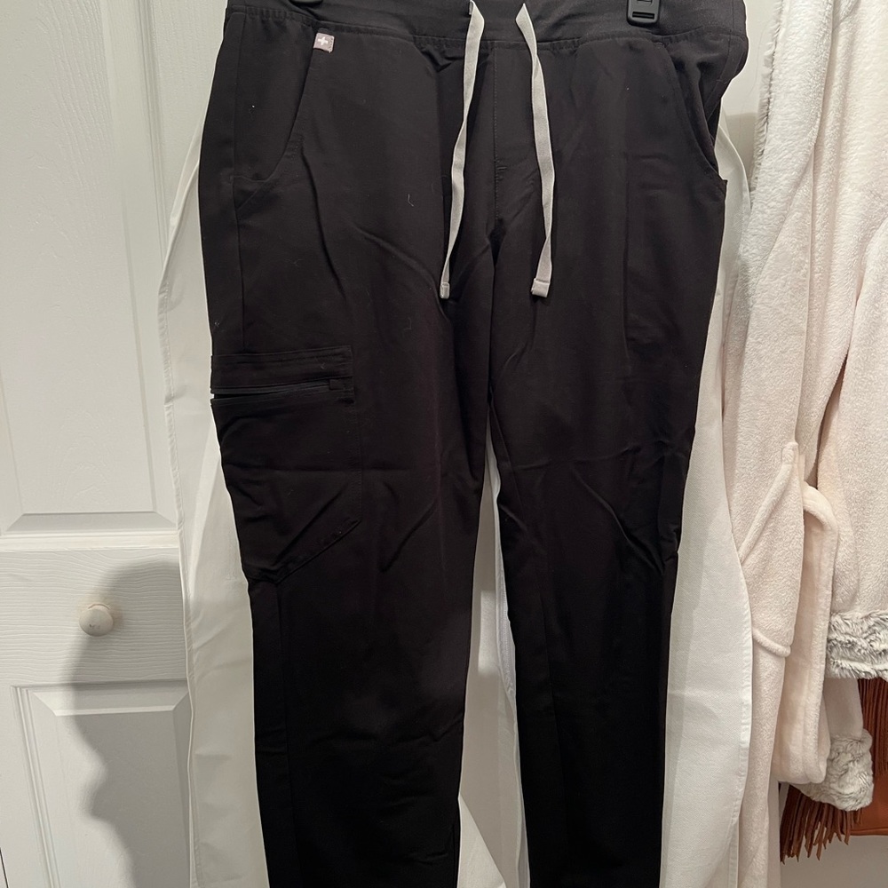 Zamora Jogger Scrub Pants Black - Picture 2 of 3